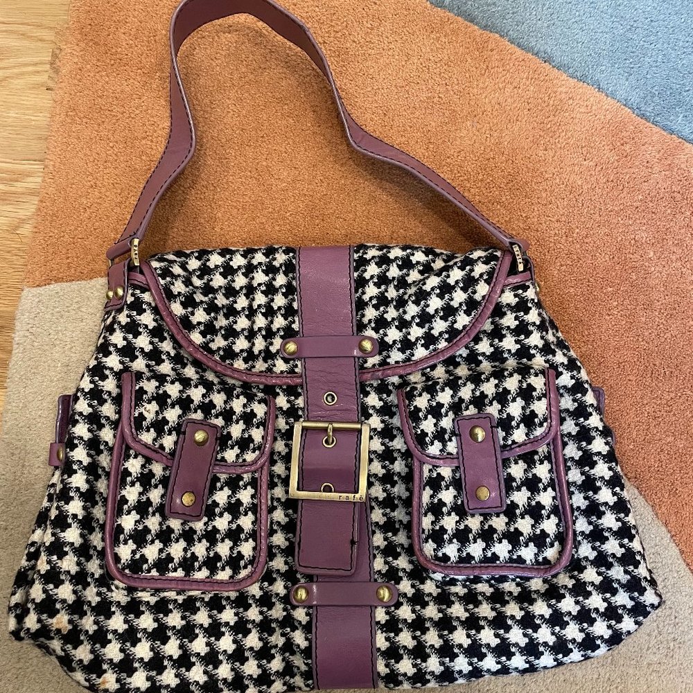 Rafe New York Houndstooth Handbag - Picture 2 of 4